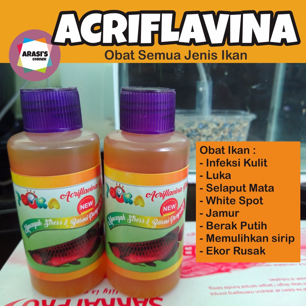 Acriflavine Obat Ikan