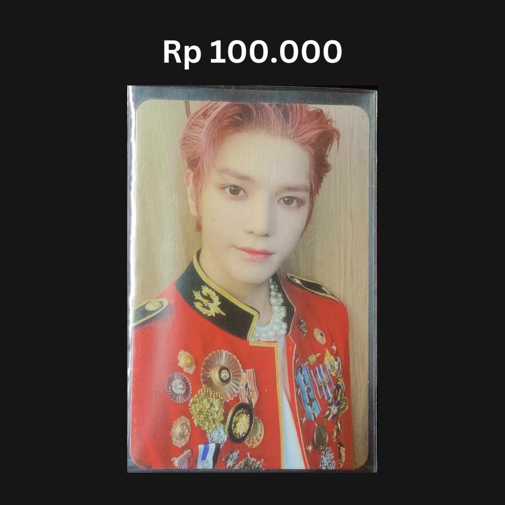 taeyong kihno 1st player / taeyong monde nct photocard pc