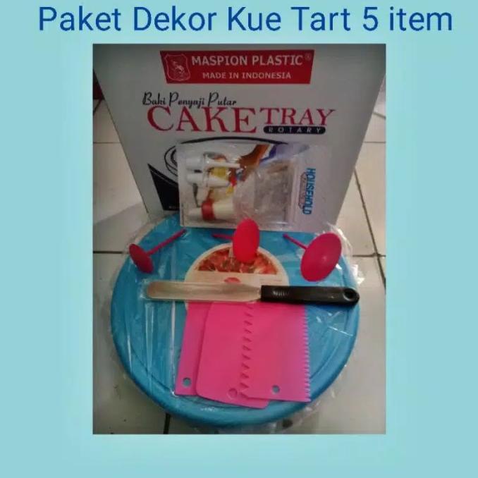 

Terjangkau - Paket Dekorasi 1 Set Kue Tart Lengkap / Paket Meja Putar ( Bisa ) ,.