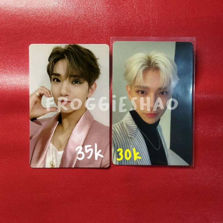 PC PHOTOCARD OFFICIAL JOSHUA HONG JISOO SEVENTEEN AN ODE TRUTH SEASON GREETINGS 2019