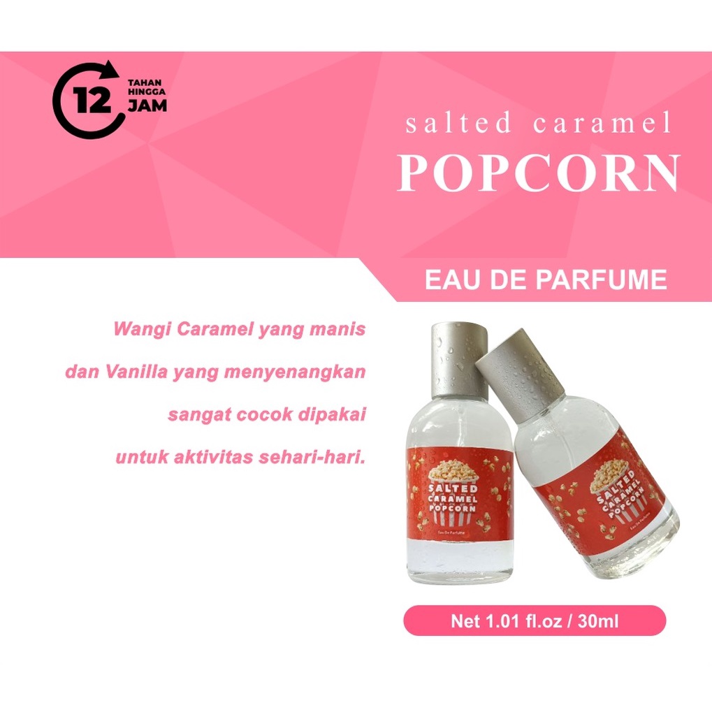 Best Seller Parfum Narsis Graceful Day Ori Parfum Wanita Parfum Pemikat Pria Parfum Popcorn Caramel - Salted Caramel