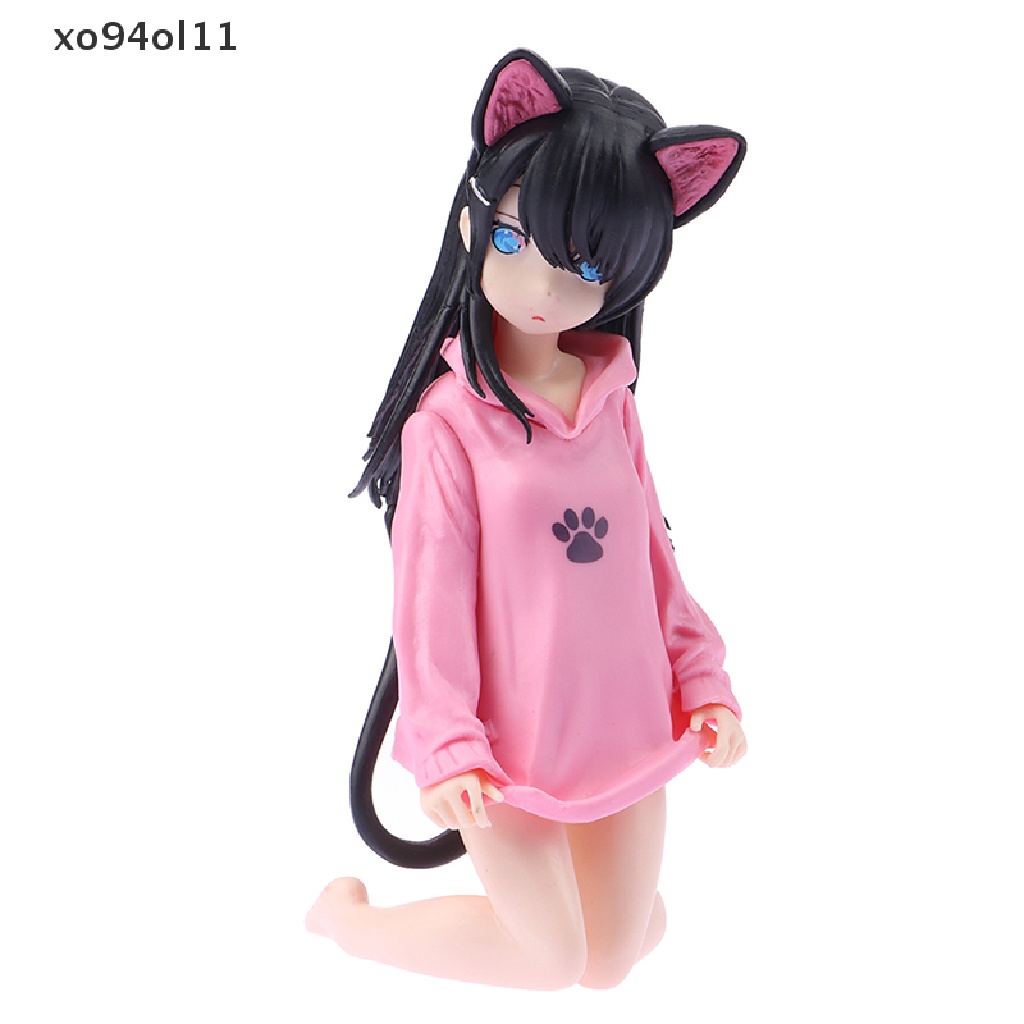 Xo Tokoh Anime Ripuka Action Figure Sexy Kat Meisje Cijfers Collection Model Mainan OL