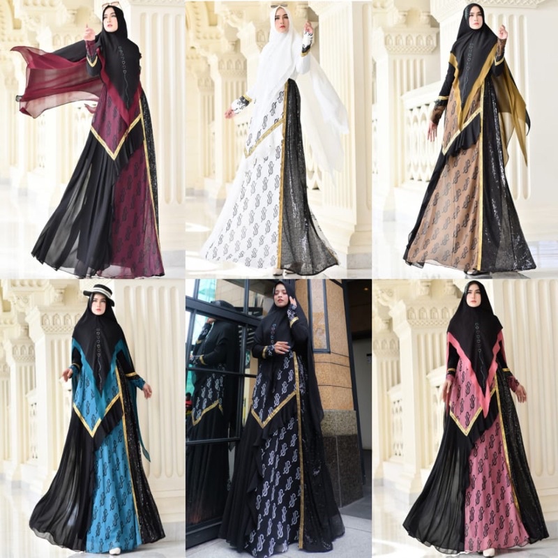 Gamis  NADHIARAA Syar'i * by SYALMADINA po