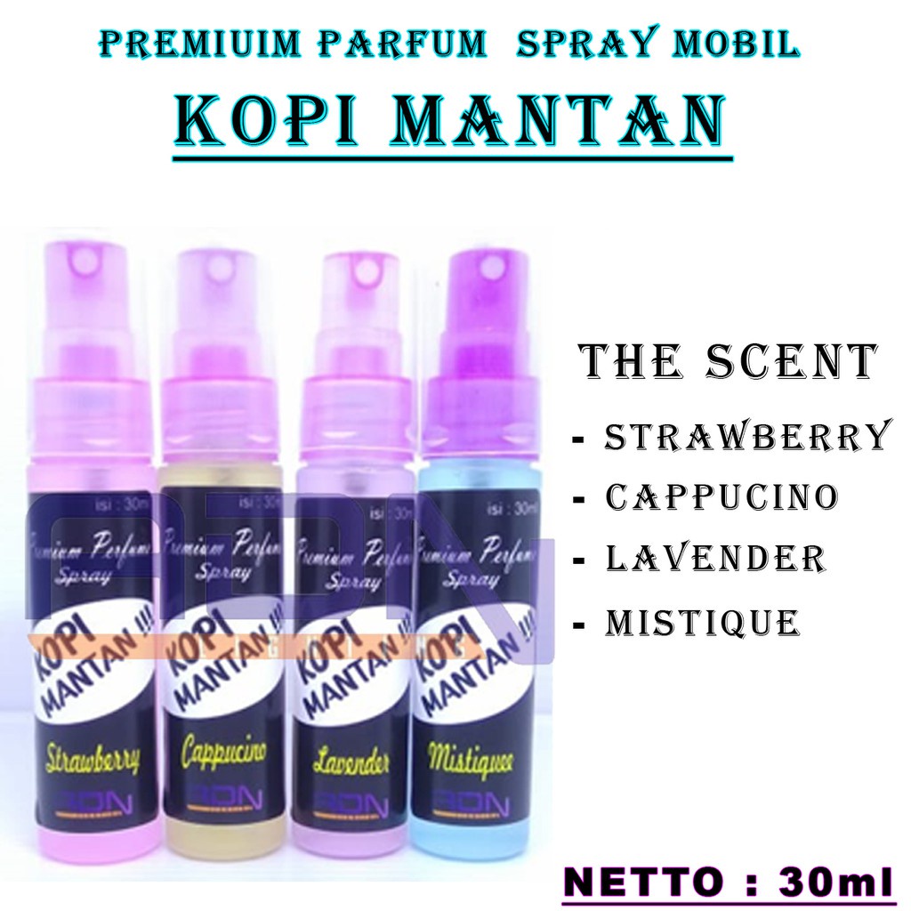 ADN.in PARFUM KOPI MANTAN / Pengharum dan Pewangi mobil 30ML