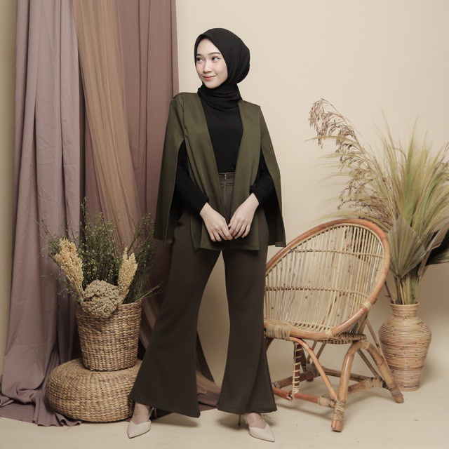 Setelan Wanita Cardigan ARSHY Outer/ Setelan Wanita Terbaru/ Others