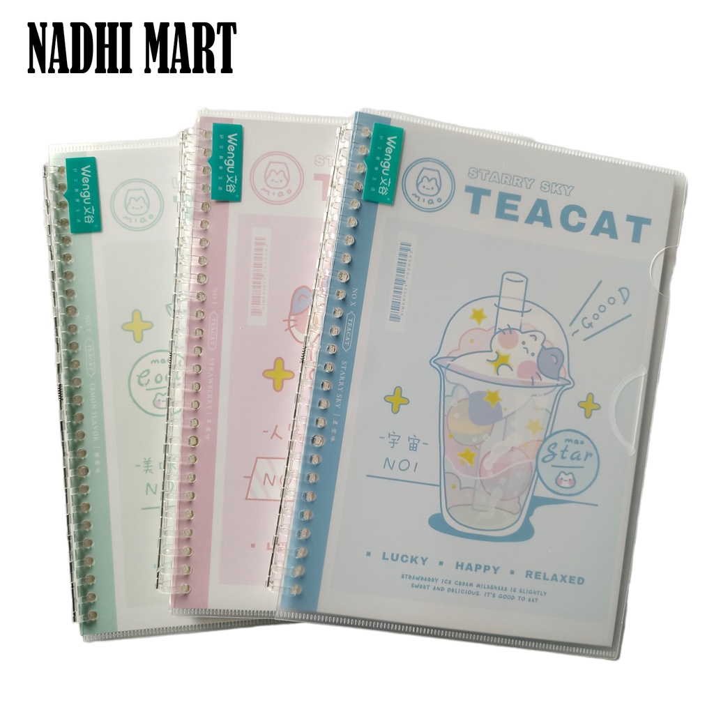 WENGU BINDER B5 MOTIF ICE / NB BINDER WENGU B5 XQHY010 (96)