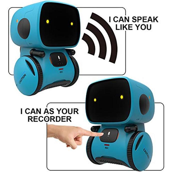 Mainan Robot Anak Robot Pintar Smart Robot Voice Control Edukasi Anak