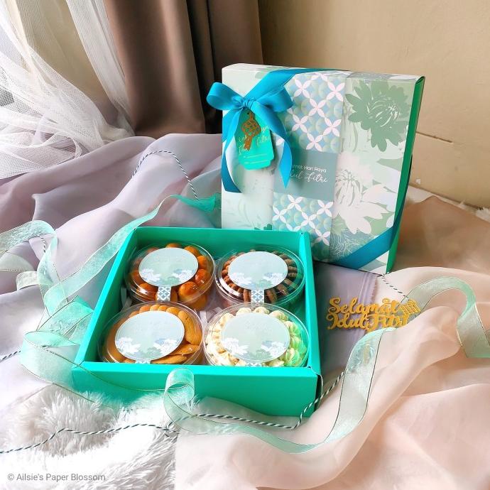 

[BISA COD] Parsel Lebaran Premium Isi 4 Toples | Hampers Kue Idul Fitri Ramadan