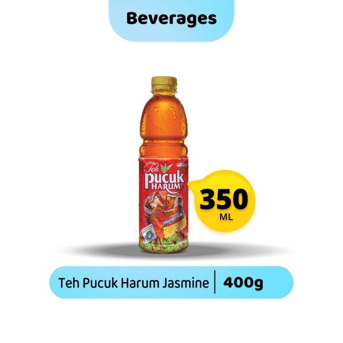 

Teh Pucuk Harum 350ml 1 dos isi 24 botol (Normal & Less Sugar)