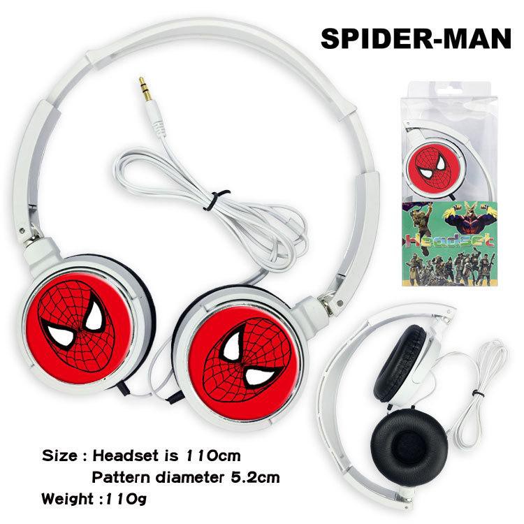 HEADPHONE BANDO/HEADSETKARAKTER SPIDERMAN/ BATMAN/IRONMAN/NARUTO/AVENGERS/MARSMELLOW/VENOM/MONSTER