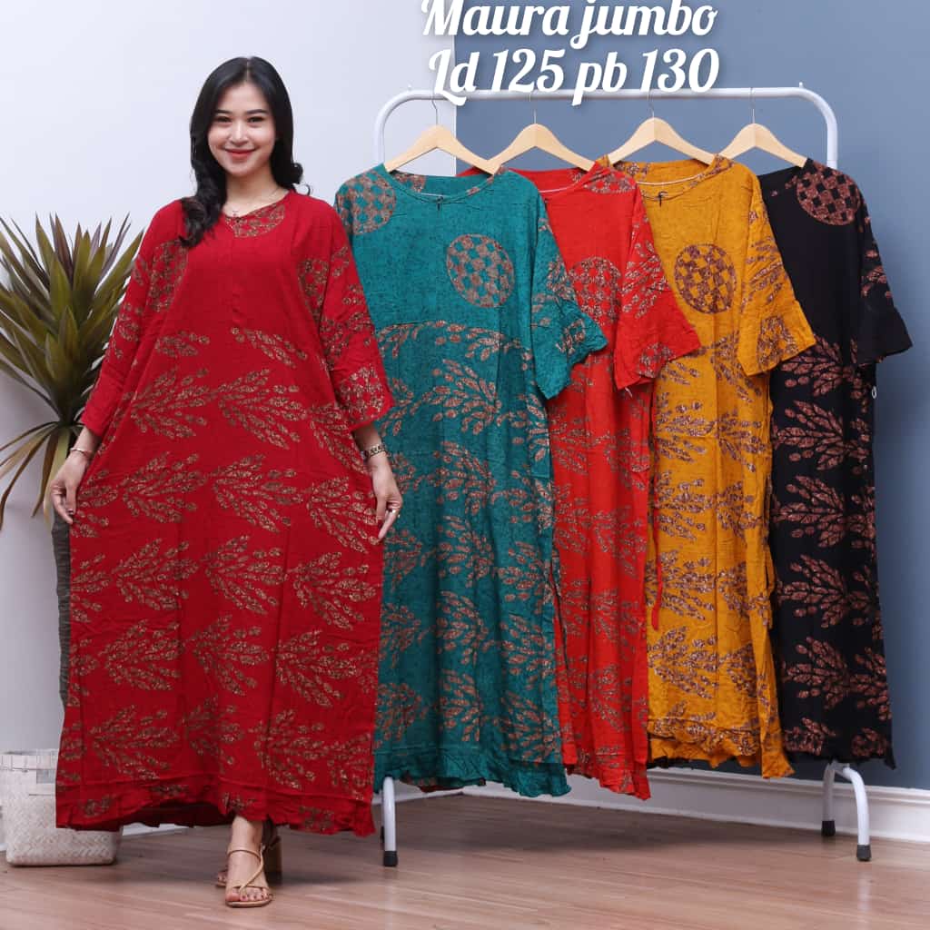 TERBARU SEKDRES MAURA JUMBO SLETING DEPAN/BATIK CAP PEKALONGAN