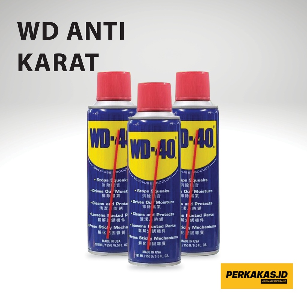 WD 40 Cairan Pelumas Anti Karat 191ml 333ml 412ml