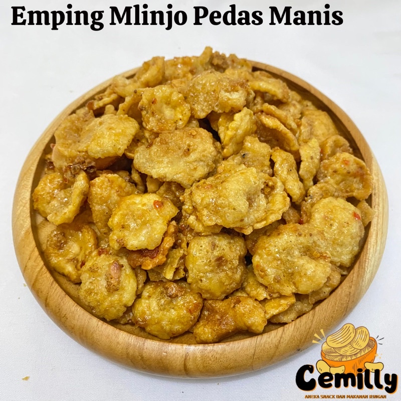 

[CEMILLY] 1000gr Emping Melinjo Manis Cemilan Snack Kiloan