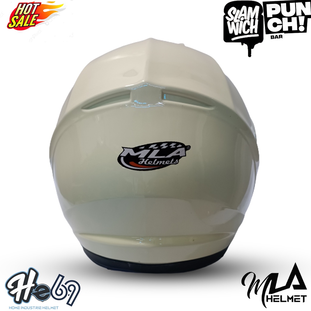 Helm Half Face Dewasa MLA JP 5 POLOS SOLID PREMIUM Untuk Pria Dan Wanita Dewasa COD