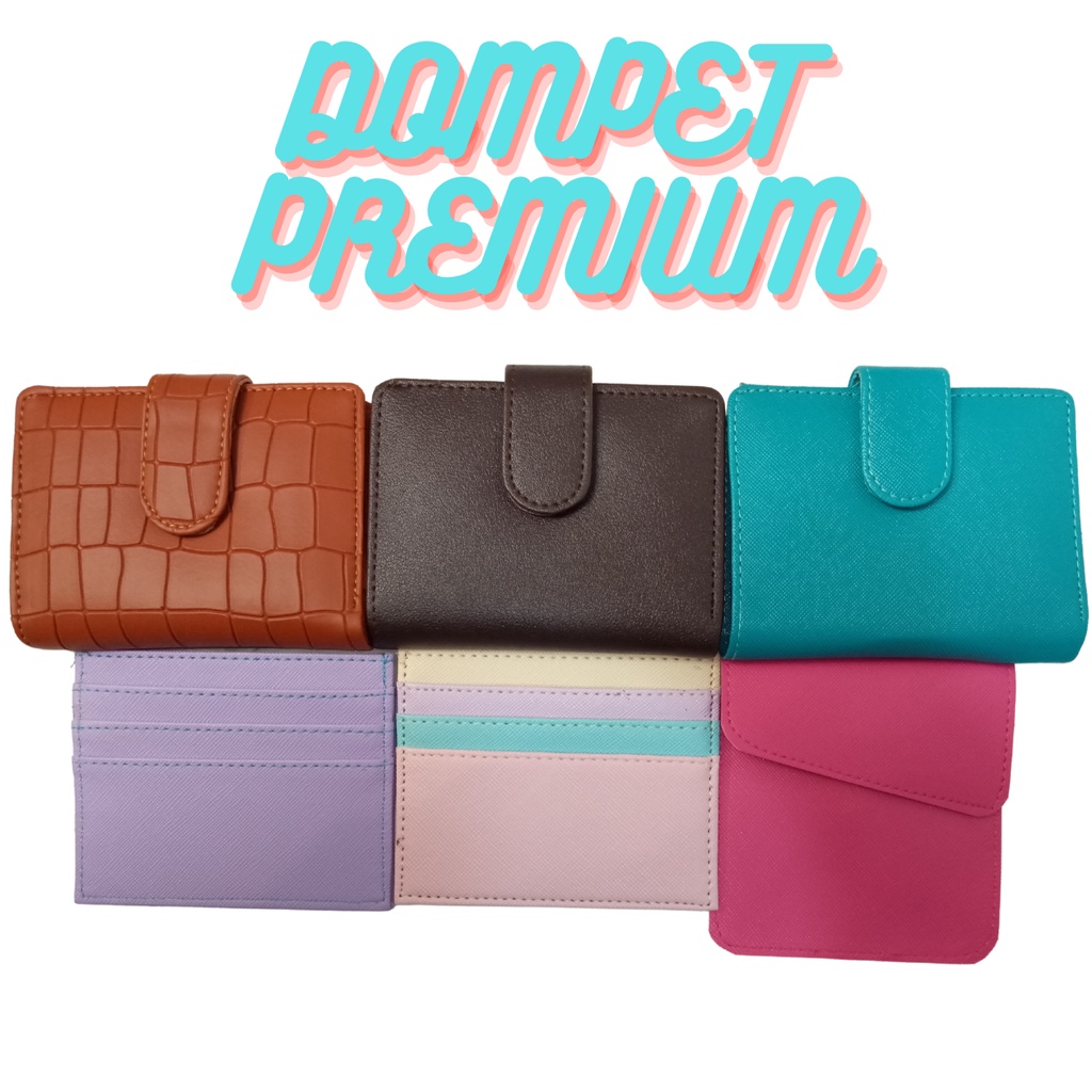 Dompet Kartu 14 + 2 Slot Amplop Envelope Angpau Card Holder Double Uang Kertas Koin Emas Souvenir Serbaguna Premium Quality