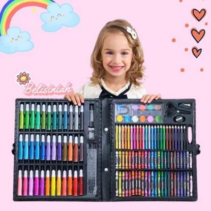 

ART SET ISI 150 PCS PENSIL WARNA SET ANAK CRAYON PENSIL WARNA KOMPLIT ALAT LUKIS ALAT MEWARNAI ANAK TERLARISS...,,,,,