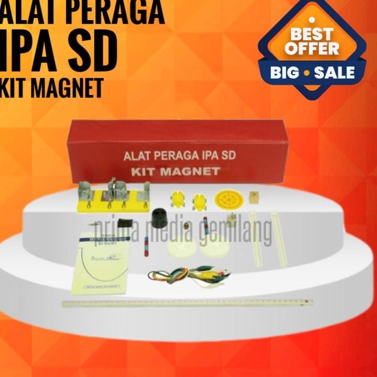 

(K-R5R)(㊚) KIT MAGNET/KIT IPA SD/Alat Peraga Pendidikan siap dikirim