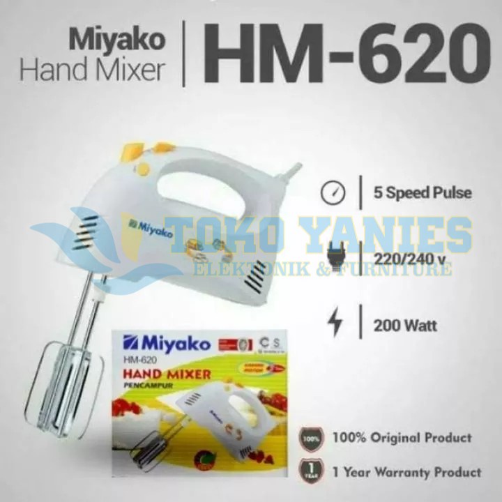 MIYAKO HM-620 mikser tangan