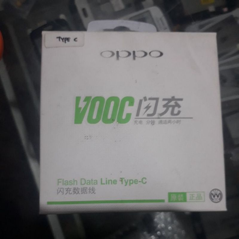 KABEL DATA TYPE C ORI-OPPO VOOC