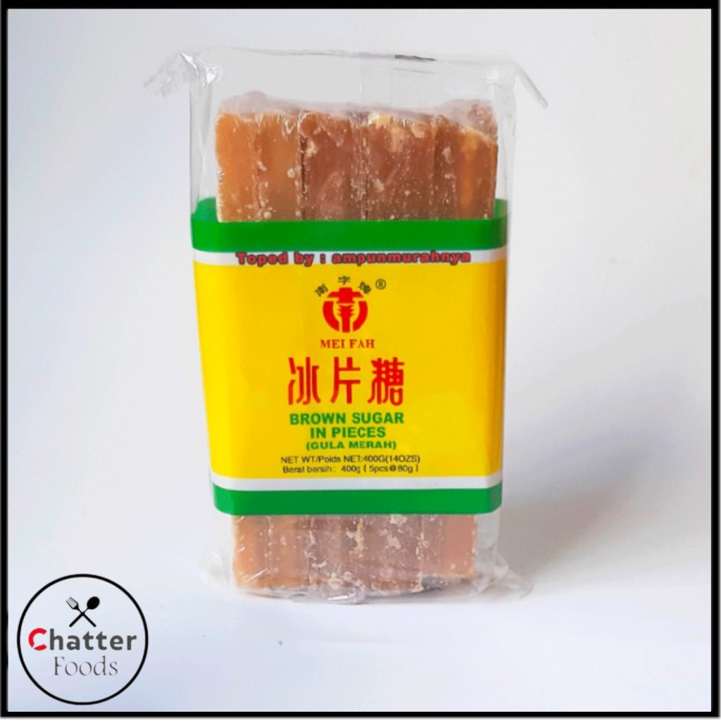

Gula Aren Mei Fah Brown Sugar in Pieces Gula Merah Batang 400 Gr