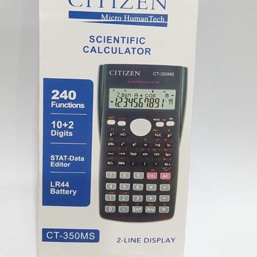 

✒✒ SCIENTIFIC CALCULATOR ESA 350 / citizen 350