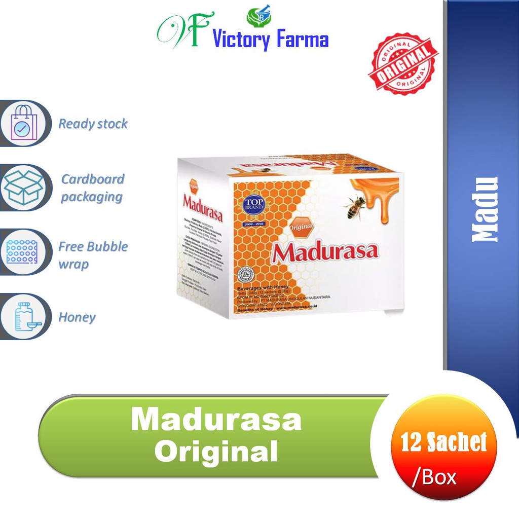 

Madurasa Original Box @ 12 Sachet/ Madu Alami