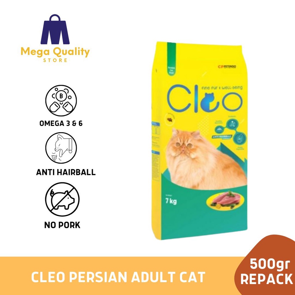 Cleo Persian Cat Food Repack 500gr