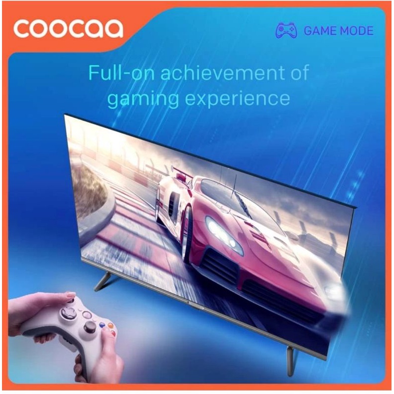 Coocaa 32S7G 32 inch Android 11 - Smart tv - HD - 60 Hz - Soft panel - Youtube/Netflix/Casting/Browser - BLUETOOTH/USB/HDMI/LAN/WIFI Garansi Resmi 3 th