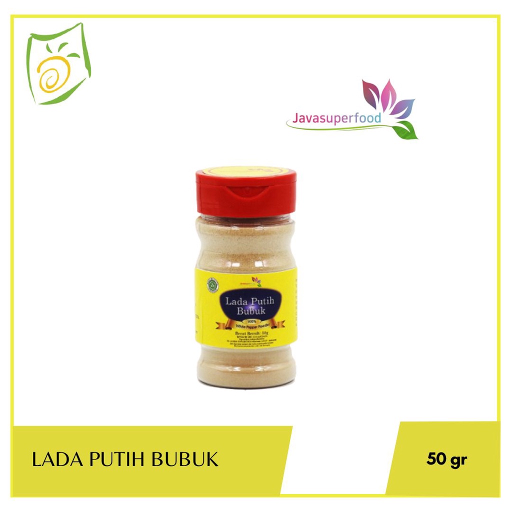 

Java Superfood Lada Putih Bubuk 50gr