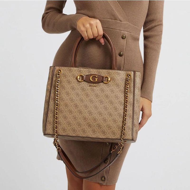 GUESSS Izzy Status Satchel Bag