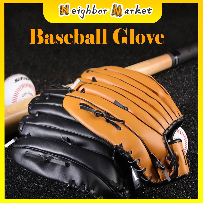 SARUNG TANGAN SOFTBALL BASEBALL MITT GLOVES SARUNG TANGAN KASTI BASE BALL MITTS GLOVE SOFTBALL