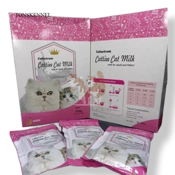 Susu Kucing Cattiee Cat Milk 20g Growsy Growssy Koneko Golden Milk Colostrum