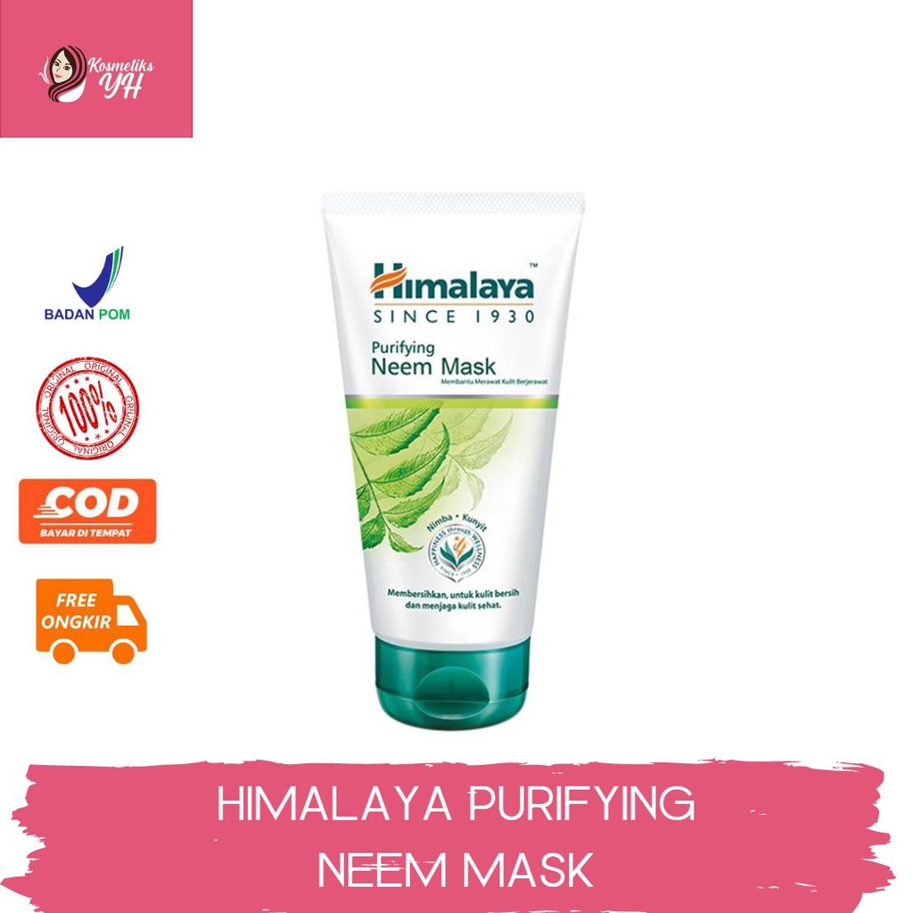 Jual HIMALAYA NEEM MASK MASKER HIMALAYA MASKER WAJAH HIMALAYA KHUSUS ...