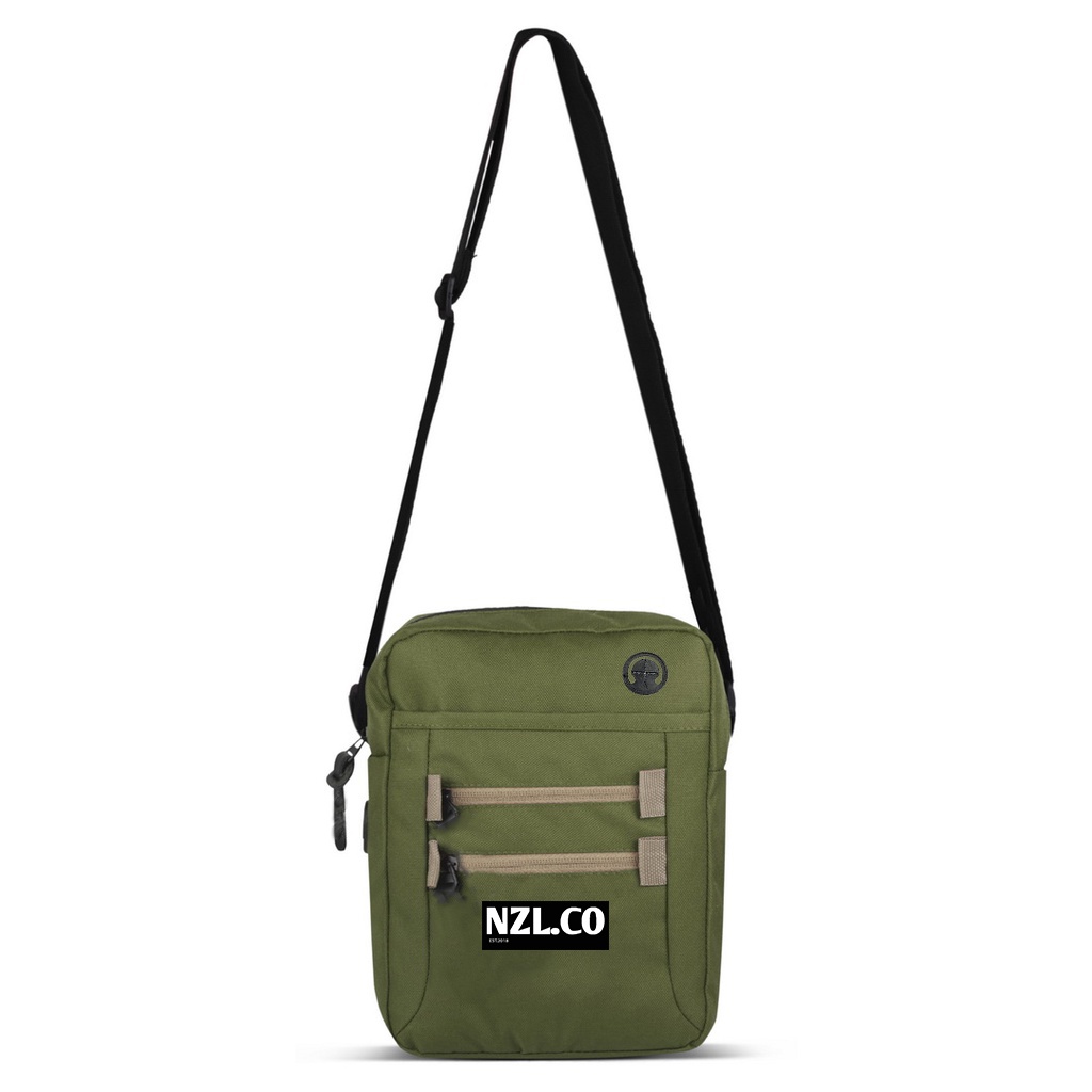 NAZRIL Tas Selempang Slempang Sling Bag Slingbag Pria Dan Wanita MAZDA