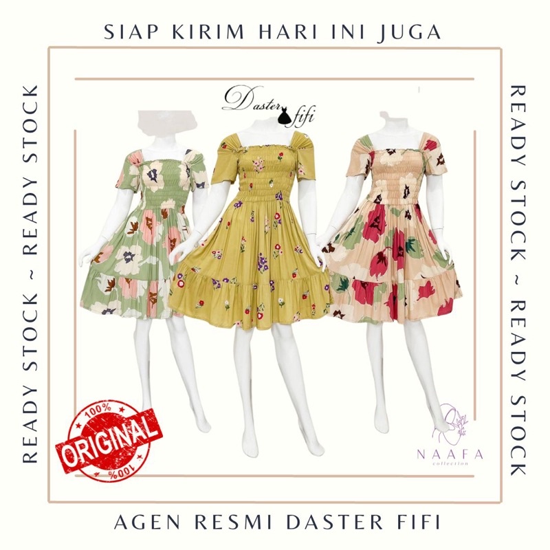 Daster Merlyn by Daster Fifi | Daster katun daster motif bunga | Daster fifi original | daster wanit