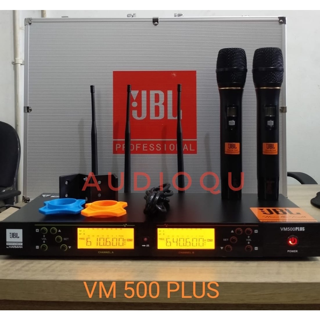 Jual MIC WIRELESS JBL VM500 PLUS JBL VM 500+ ORIGINAL JBL VM500PLUS