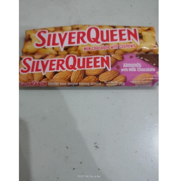

[V-D1D ➸] SILVERQUEEN 58gr~62GR-amanah