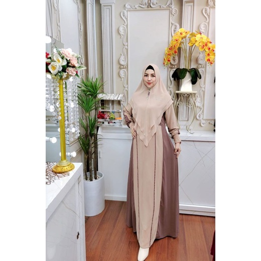 MAHALINI SYARI BY PRINCESS gamis branded original