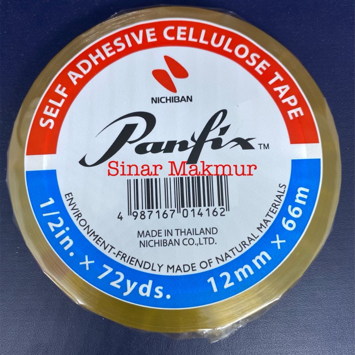 

Solatip / Isolatip Panfix 1/2x72 Cellulose Tape