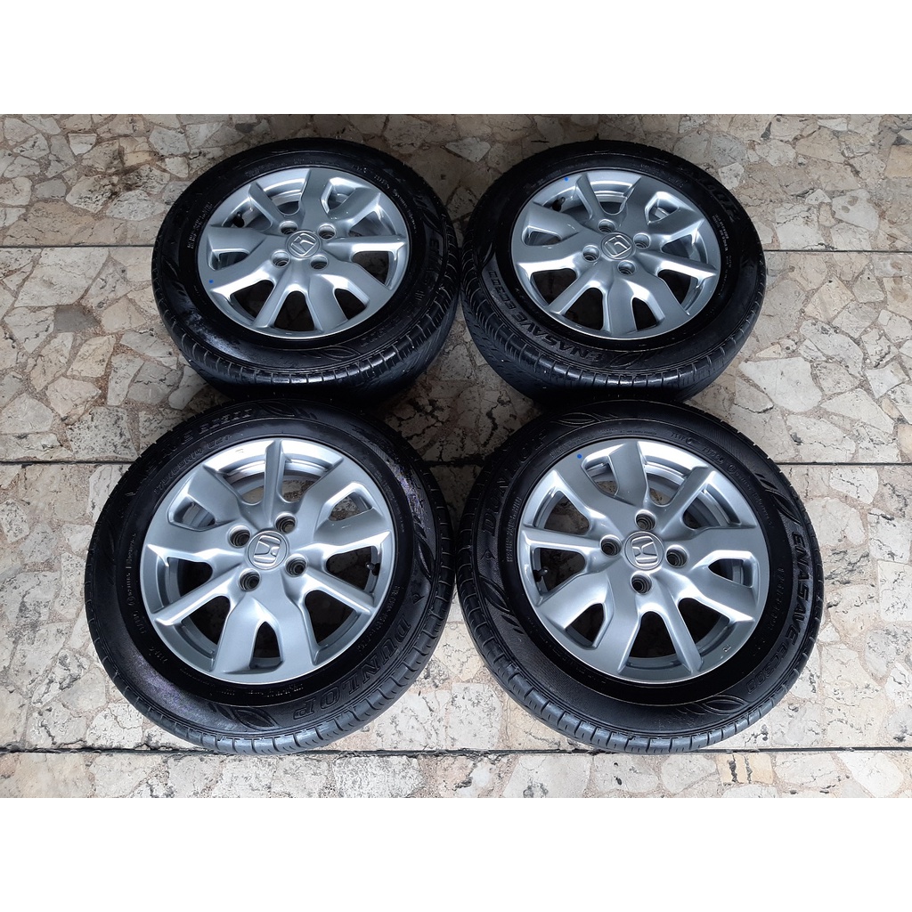 Velg Oem New Brio Satya Ring 14 + Ban Dunlop 175/65 R14