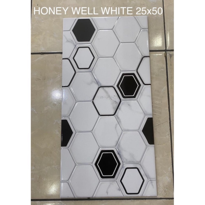Keramik 25x50 Honeywell White