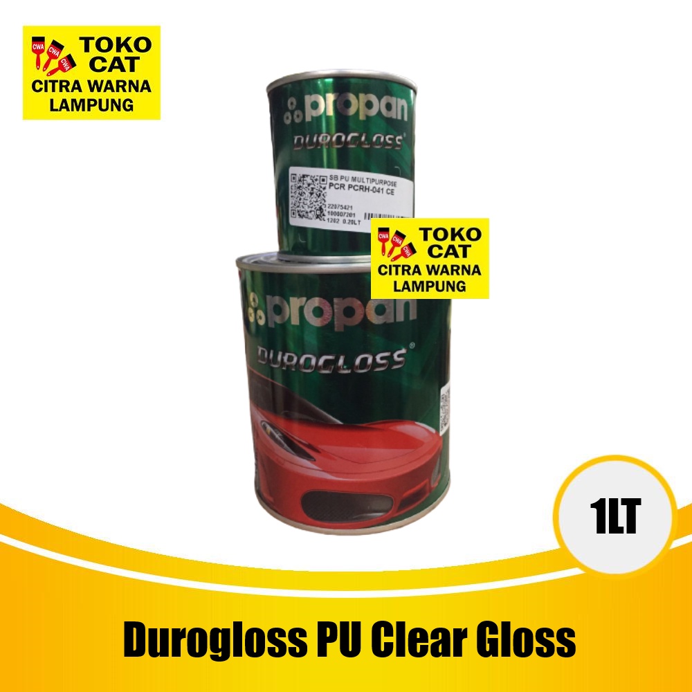 Jual Durogloss Pu Clear Coat 041 Ce Gloss 1 Liter Shopee Indonesia 5109