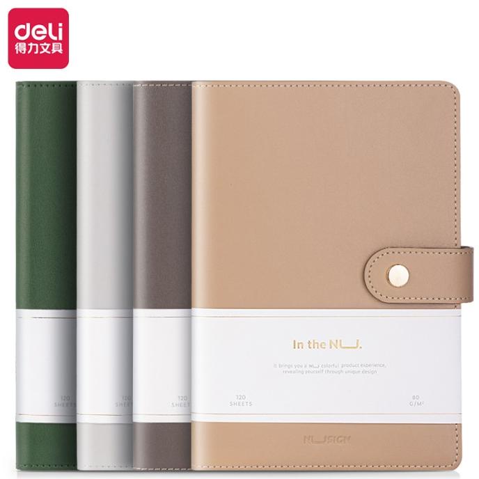 

NUSIGN LEATHER COVER NOTEBOOK / BUKU CATATAN AGENDA KULIT MAGNET NS299