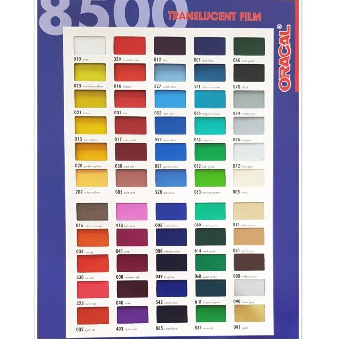 

Oracal 8500 translucent