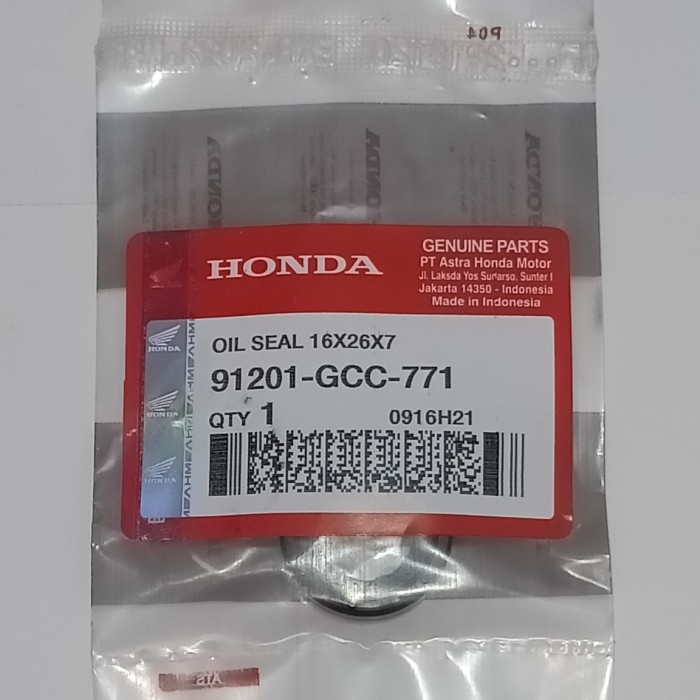 Oil Seal Seal Magnet Kruk As Kanan 16x26x7 Honda Beat. GCC.