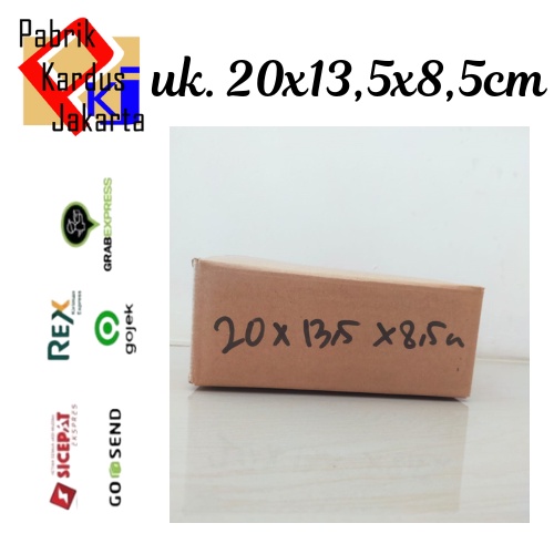 

kardus packing uk 20x13,5x8,5 cm ( 10 PCS )
