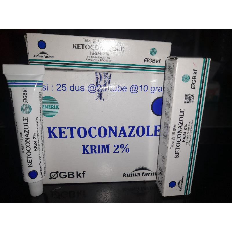 (Kemasan Baru)SALEP KETOCONAZOLE KRIM 2%