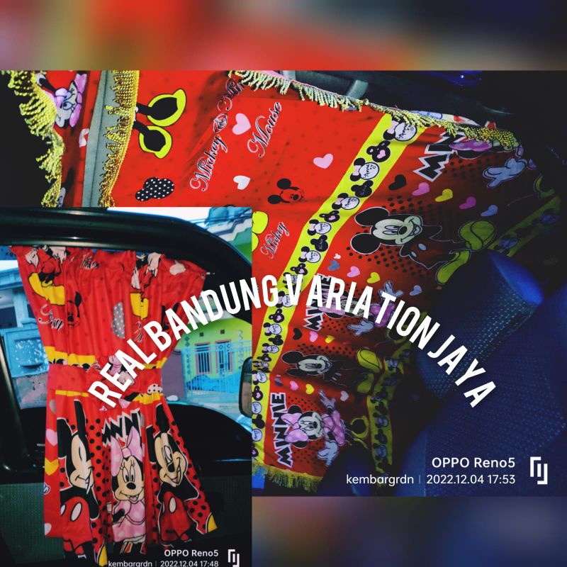 AKSESORIS KAIN PLAFON 1SET TIRAI PINTU TRUK HINO FUSO HDL HDX