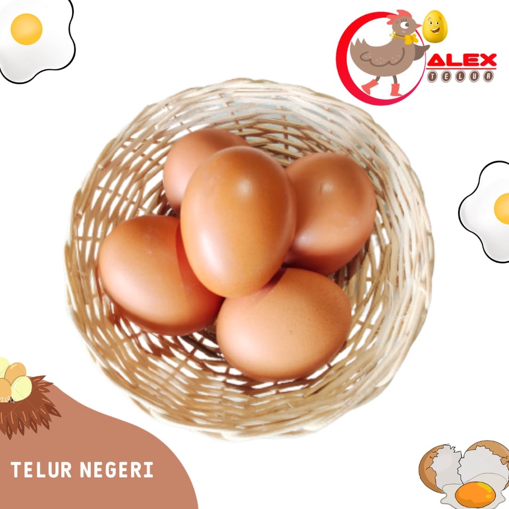 

Telur Ayam Negeri Kecil 18 butir- Per 18 butir