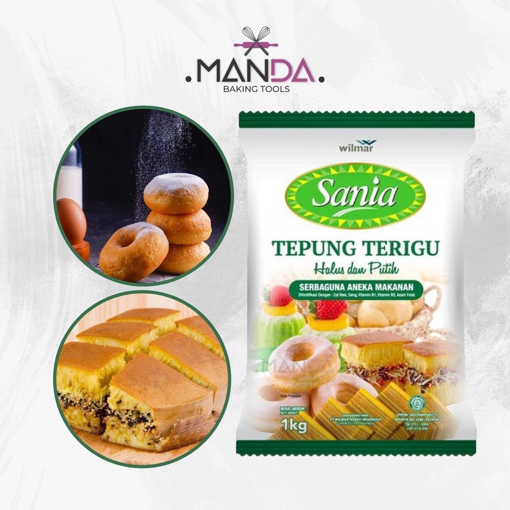 

1 kg Sania tepung terigu serbaguna